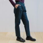 Pantalone Ambretta blu-verde M