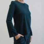 Tees Amarillo blu-verde M