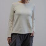 Tees Amarillo bianco crema S