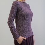 Tees Bateau stampata prugna L