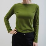 Tees Bateau verde oliva S
