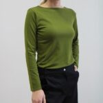 Tees Bateau verde oliva M