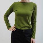 Tees Bateau verde oliva XL
