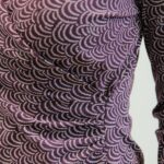 Tees Felce stampata prugna L
