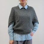 Poncho Anice grigio TU