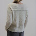 Maglia Cisto bouclè crema L/XL
