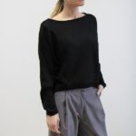 Maglia Carvi alpaca nero L/XL