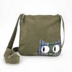 Borsa a tracolla piccola Lumberjack Cat