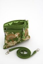 Borsa mini due tasche Paper garden - immagine 3