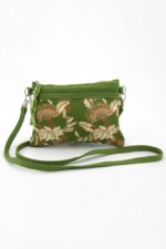 Borsa mini due tasche Paper garden