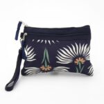 Pochette due tasche Fiori Ottici