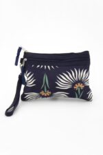 Pochette due tasche Fiori Ottici