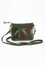Borsa mini due tasche Velvet Garden