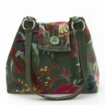 Borsa Tote Velvet Garden