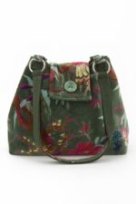 Borsa Tote Velvet Garden
