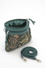 Borsa mini due tasche Broccato Fiori Vei - immagine 3