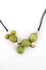 Collana Margarita verde lime - immagine 2