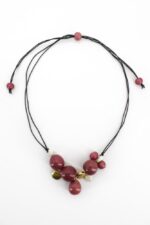 Collana Margarita rosa