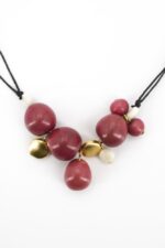 Collana Margarita rosa - immagine 2