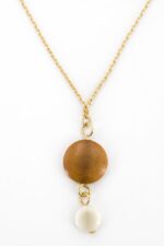 Collana Colibrì cammello