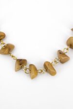 Collana Tororoi cammello - immagine 2