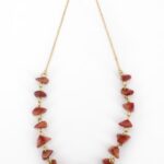 Collana Tororoi rossa