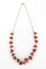 Collana Tororoi rossa