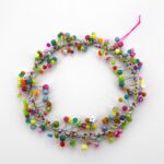Ghirlanda colori accesi 20cm