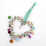 Decorazione multicolor Cuore 8cm