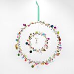 Corona doppia multicolor 20 e 8cm - immagine 2