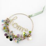 Ghirlanda Home colori pastello 13cm