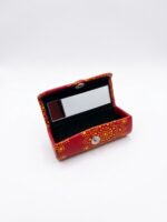 Portarossetto rosso Mandala 8.5x3x3cm - immagine 2