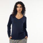 Pigiama donna Alfa Indigo Checks M - immagine 2