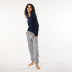 Pigiama donna Fusa Sillver Stripes S - immagine 2