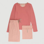 Pigiama donna Gamma Geo Terracotta L - immagine 2