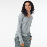 Pigiama donna Gamma Floral Silver L - immagine 3
