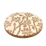 Sottopentola legno Flowers d 20cm - immagine 2