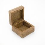 Scatola legno Mandala 9,5x9,5x6cm - immagine 2