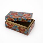 Scatola legno Fiori 15x10x6,5cm - immagine 2
