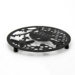 Sottopentola metallo nero Alveare 20cm - immagine 3
