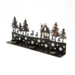 Portalumini Casa nel bosco 36x5x15cm - immagine 2