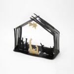 Portalumini Natività stilizzata 23x12x19 - immagine 2