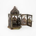 Lanterna Alberi di natale 13,5x15,5x22cm - immagine 2