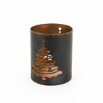 Portalumino vasetto Albero Natale 9x9x11 - immagine 2