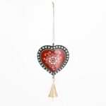Decorazione da appendere Cuore rosso