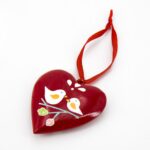 Decorazione da appendere Cuore Uccellini