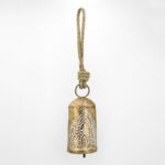 Campanella oro traforata 5,5x13cm