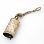 Campanella oro traforata 5,5x13cm - immagine 2