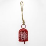 Campanella rossa Fiocco di neve 5x9cm