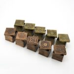Set 10 scatoline metallo 5x5x4,5cm - immagine 2